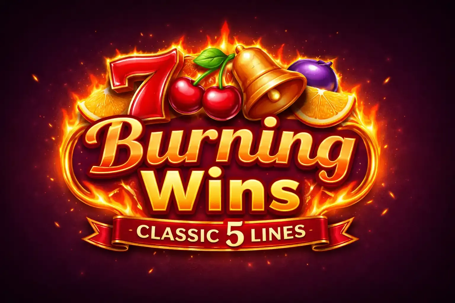 Burning Wins Classic 5 Lines